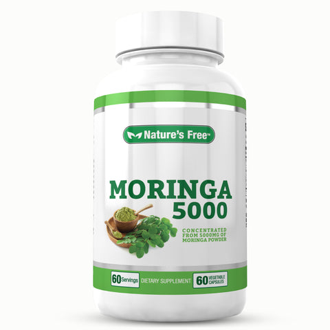 Nature's Free Moringa Oleifera 5000