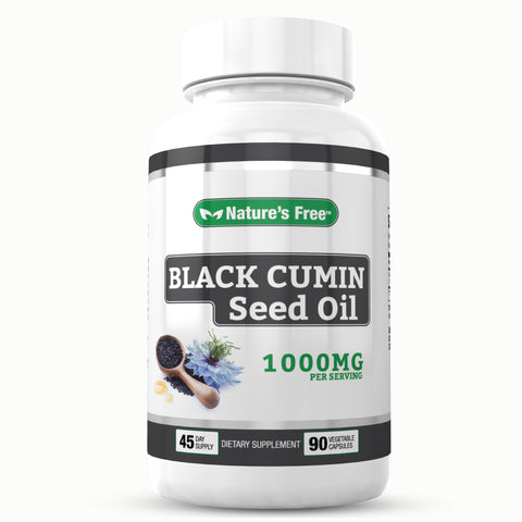 Nature's Free Black Seed oil 1000